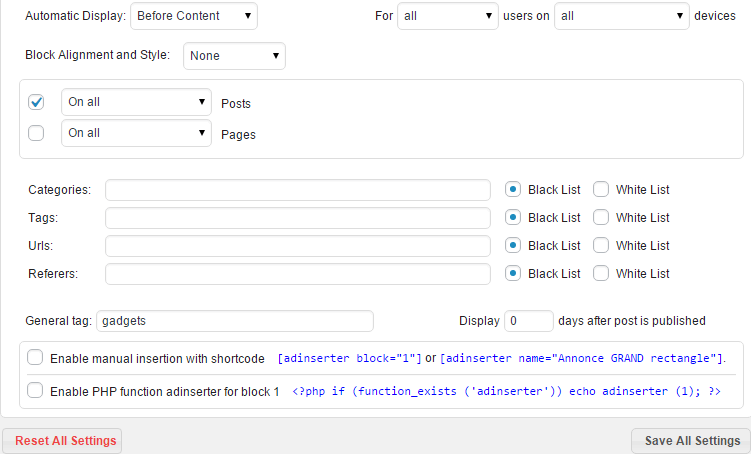 annonces adsense grand rectangle optimisation