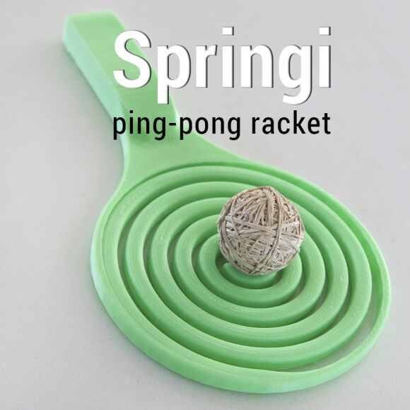 raquette ping pong impression 3d