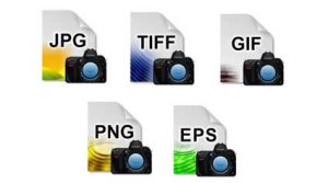 différents formats d'images à redimensionner