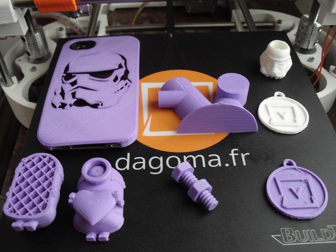 impression 3d objets de test