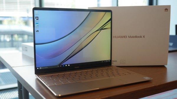 Le Huawei MateBook X est présenté par la firme chinoise