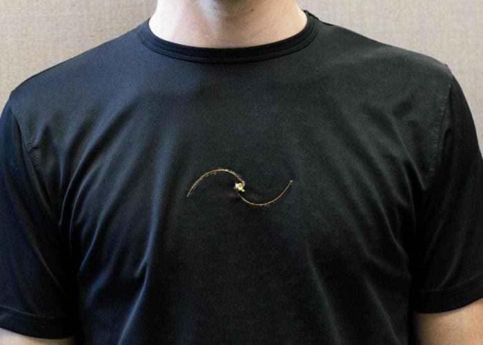 Le tee-shirt connecté des chercheurs de l'Université de Laval au Canada