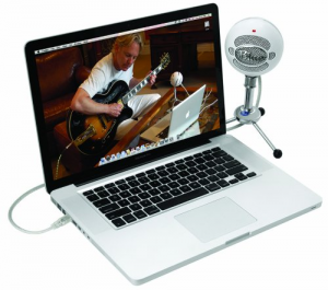 Micro USB Blue Snowball