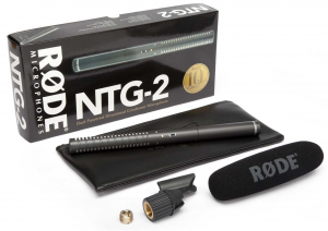 Micro canon à condensateur Rode NTG2
