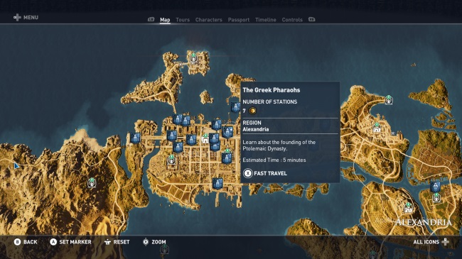 mode Discovery assassin's creed origins