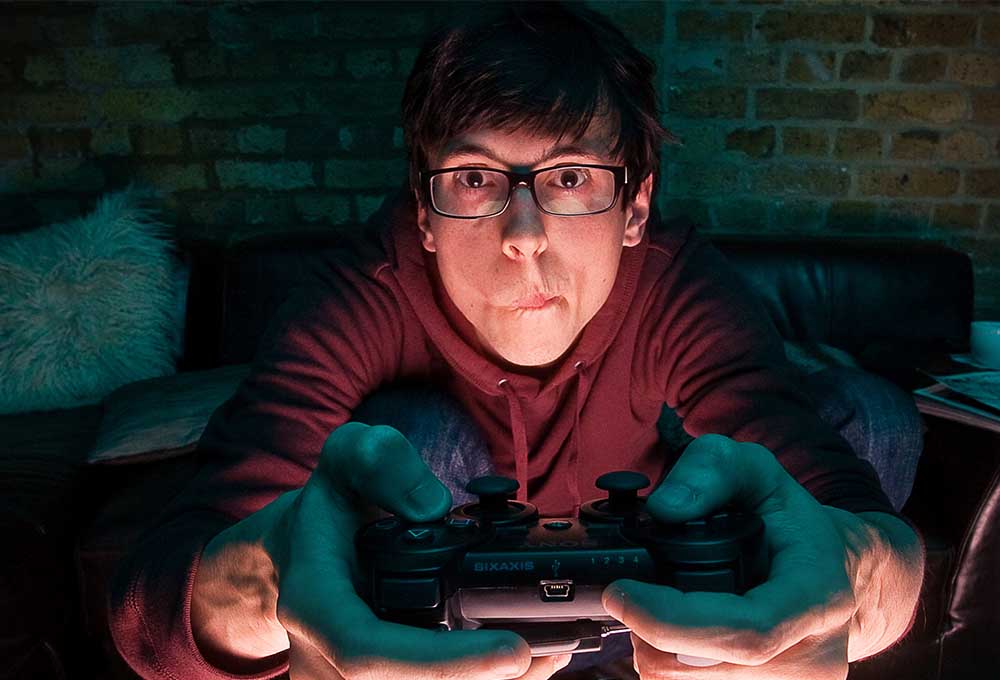 Accro aux jeux vidéo