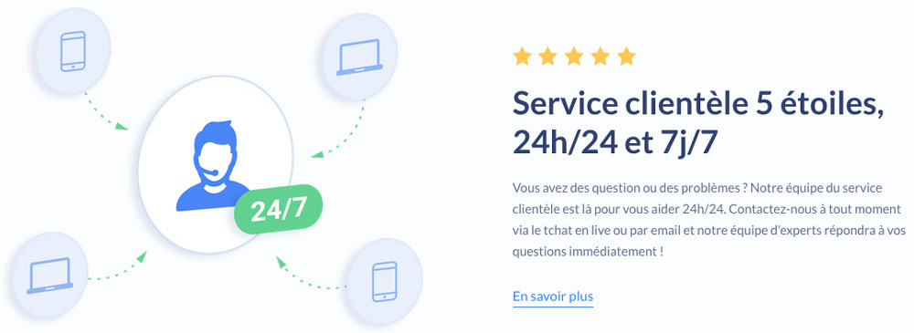 Service client SaferVPN