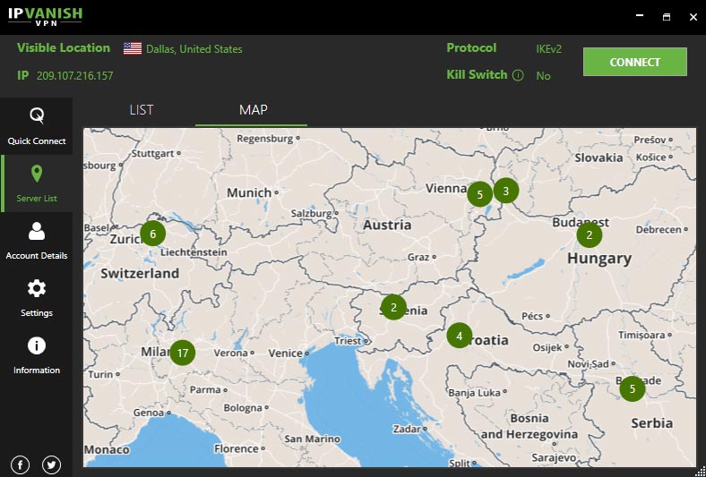 VPN IPVanish Windows