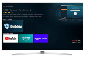 ZenMate VPN Amazon FireTV