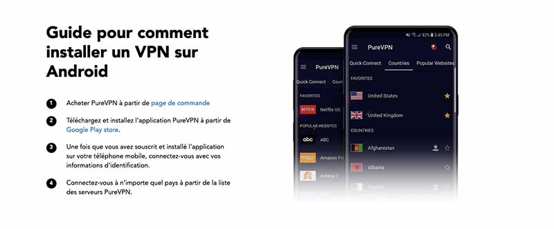PureVPN Android