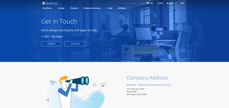 BlueHost Support Client