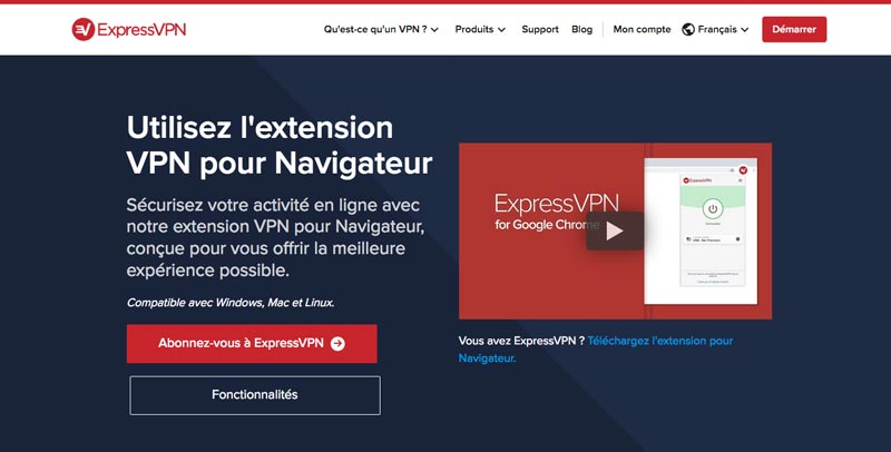 Extension VPN ExpressVPN