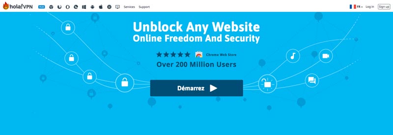 Extension VPN Firefox Gratuit Hola VPN