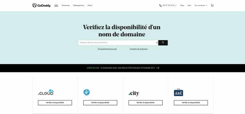GoDaddy Nom Domaine