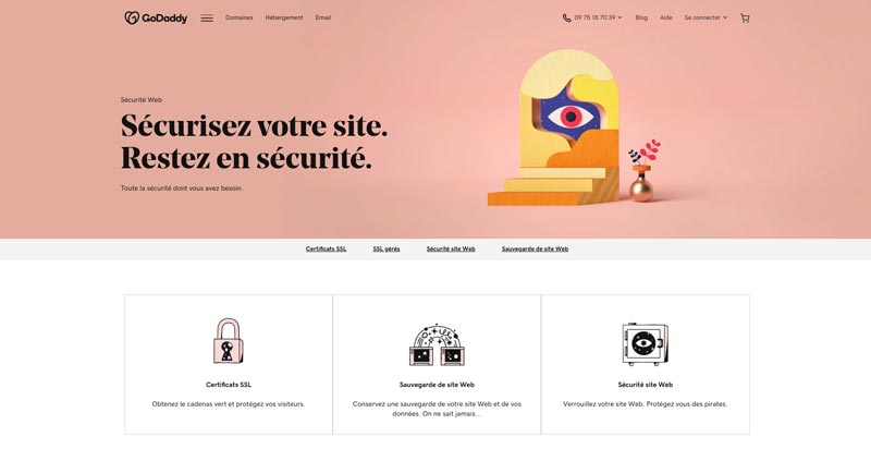 GoDaddy Sécurité