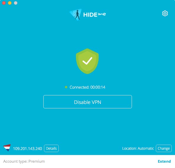 Hide.me VPN Mac OS