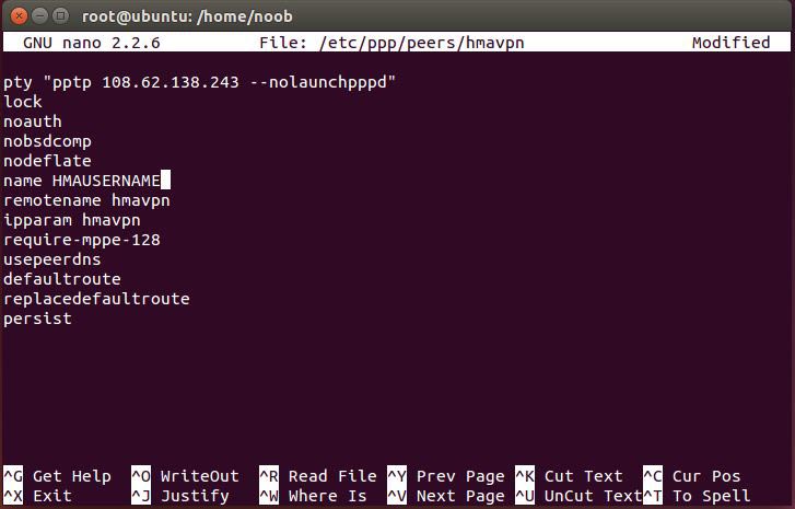 HideMyAss Linux