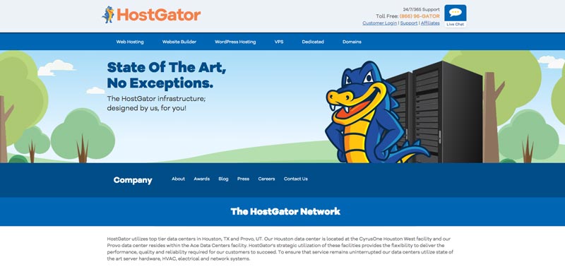 Hostgator Infrastructure Technique