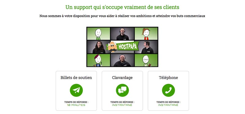 Hostpapa Support Client