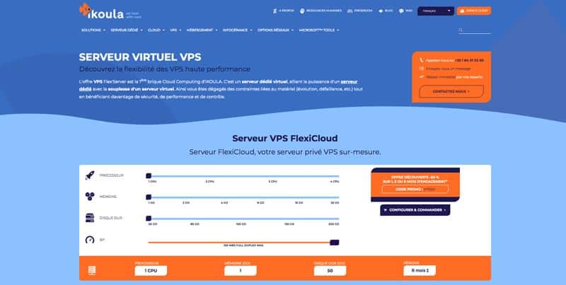 Ikoula Hébergement VPS