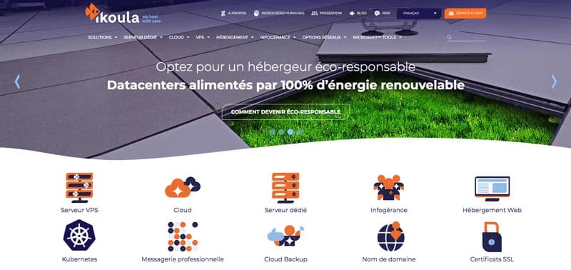 Hébergement Web Ikoula