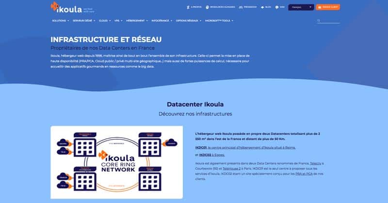 Ikoula Infrastructure