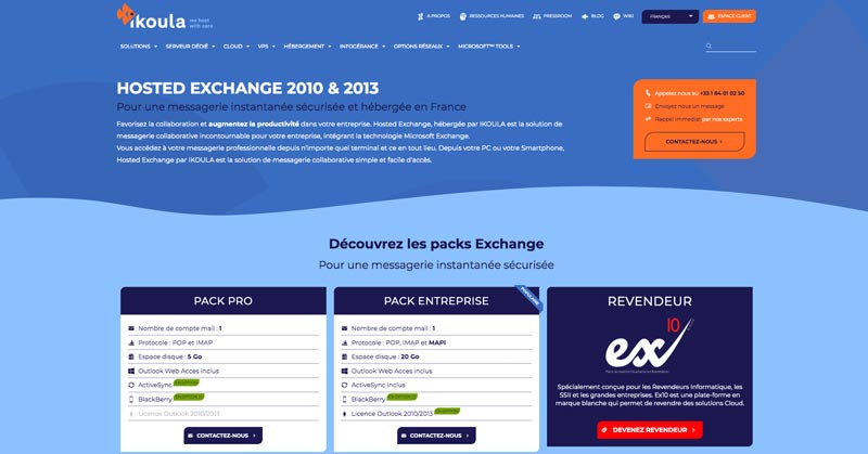 Ikoula webmail
