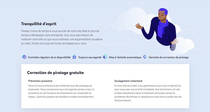 Kinsta Sécurité
