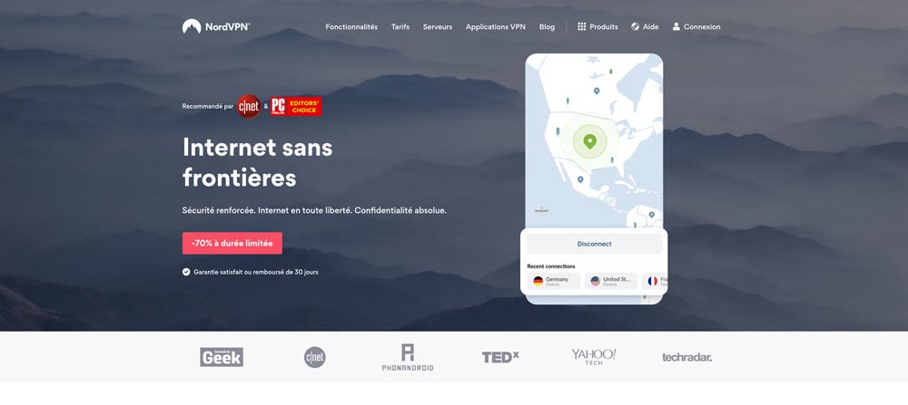 Meilleur VPN NordVPN
