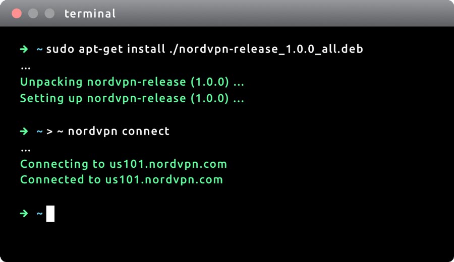 NordVPN Linux
