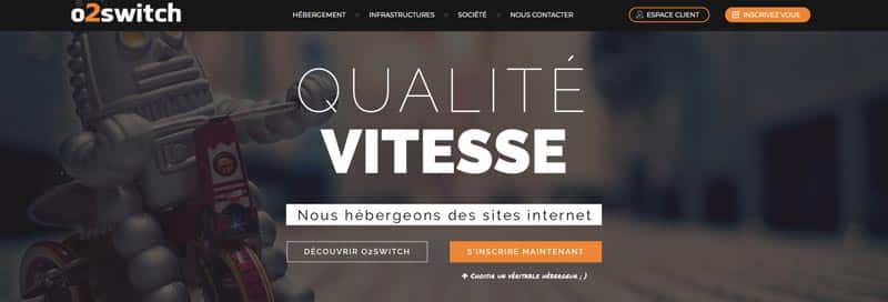 Hébergement web O2switch