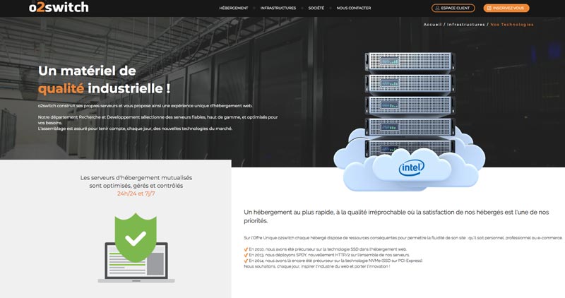 O2switch Infrastructure