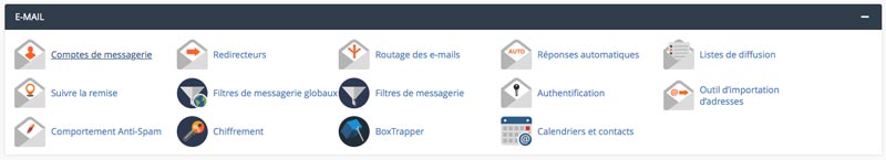 O2switch webmail