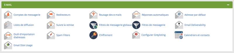 Planethoster Webmail cPanel