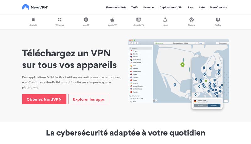 VPN Apple TV NordVPN
