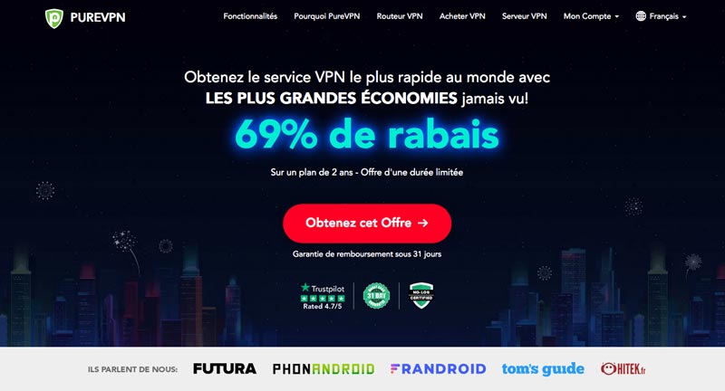 VPN Apple TV PureVPN