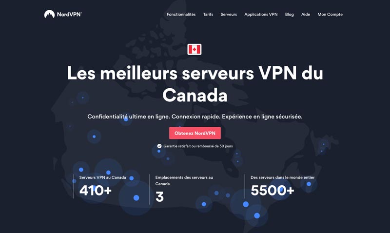 VPN Canada NordVPN