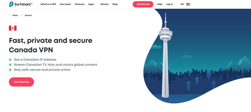 VPN Canada Surfshark