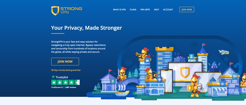 VPN Chine StrongVPN