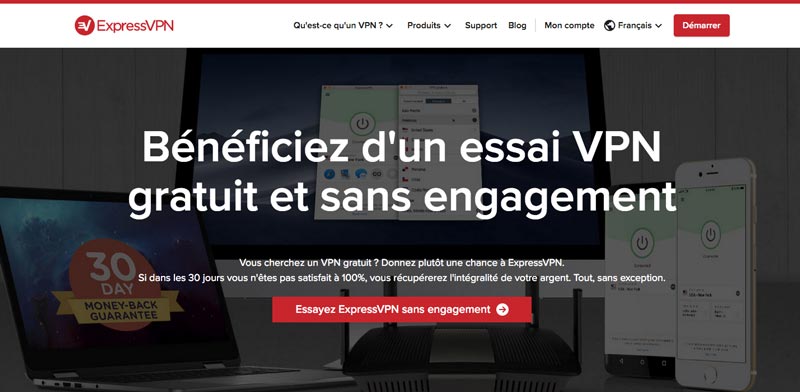 VPN Gratuit ExpressVPN