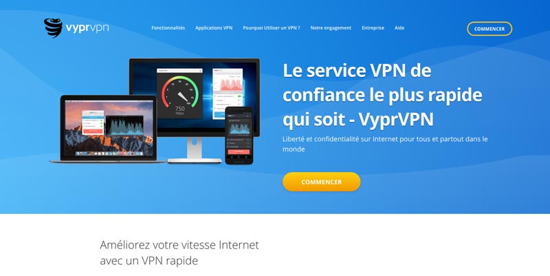 VPN Rapide VyprVPN