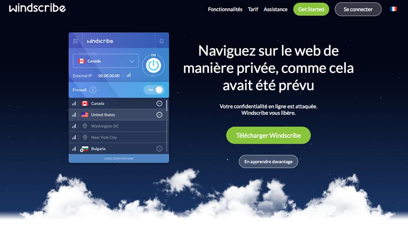 VPN Smart TV Windscribe