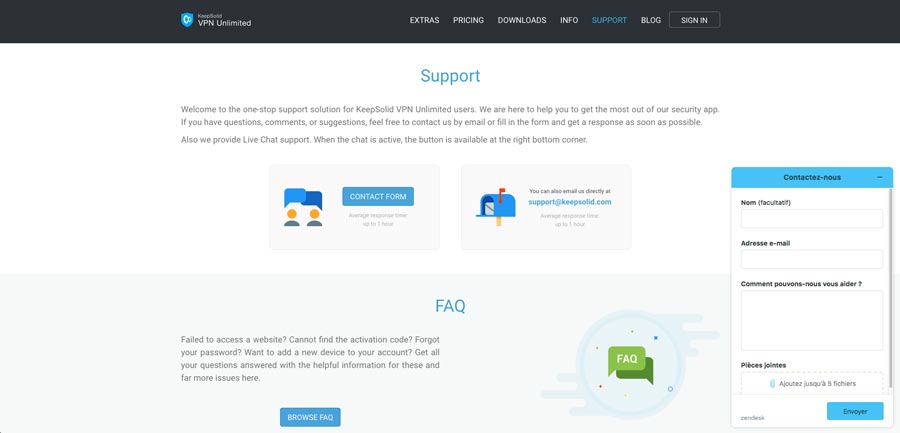 VPN Unlimited Support Client