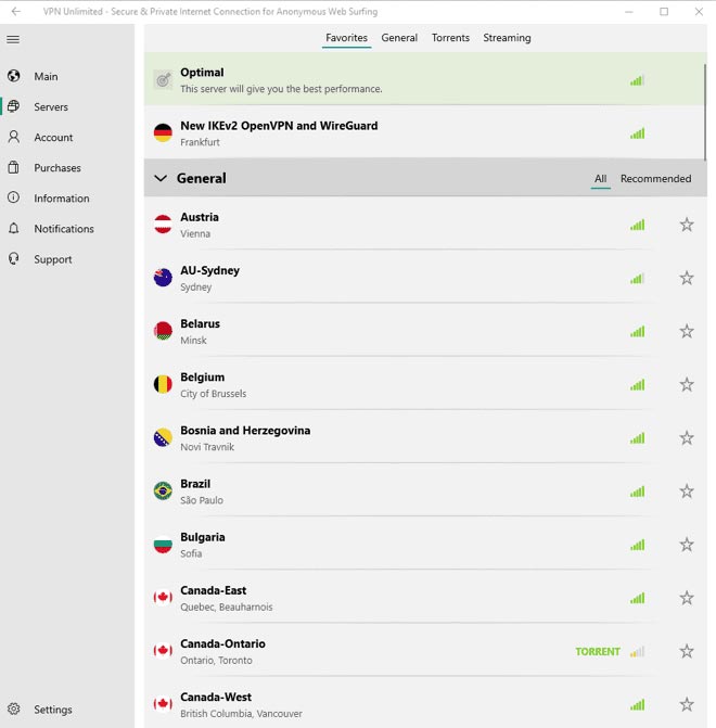 VPN Unlimited Windows
