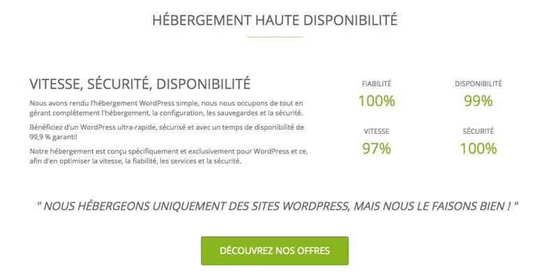WPServeur Performance Infrastructure