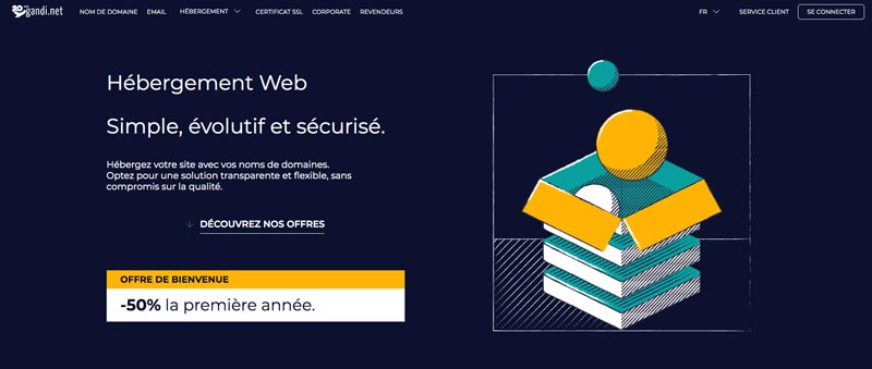 Gandi Hébergement Mutualisé