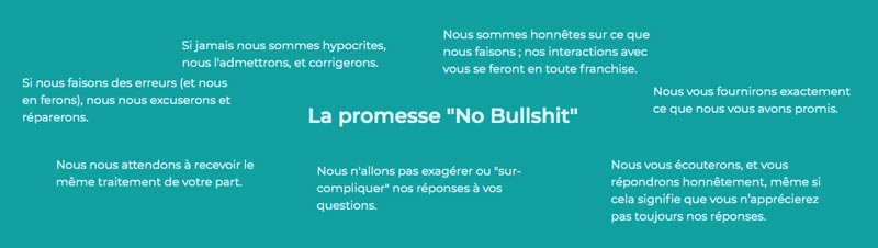 Gandi No Bullshit Philosophie
