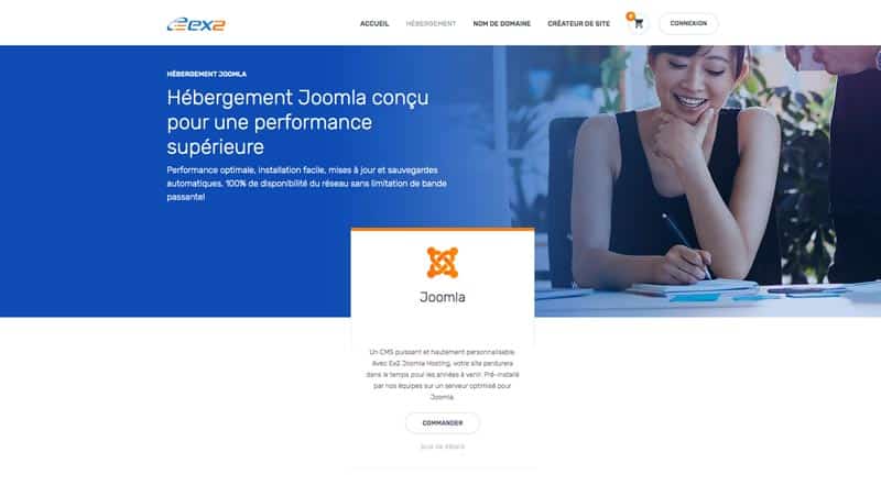 Hébergement Joomla EX2
