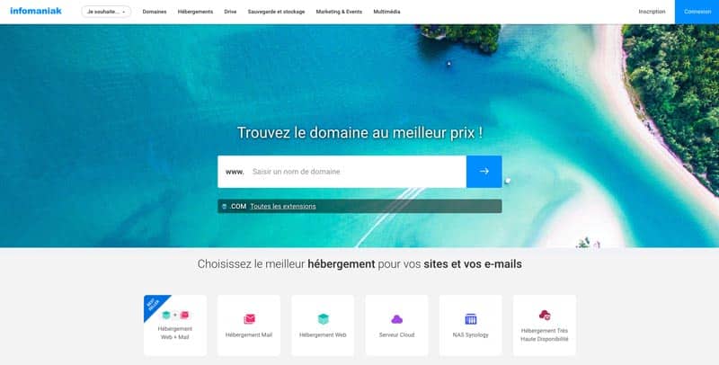 Hébergement web Infomaniak
