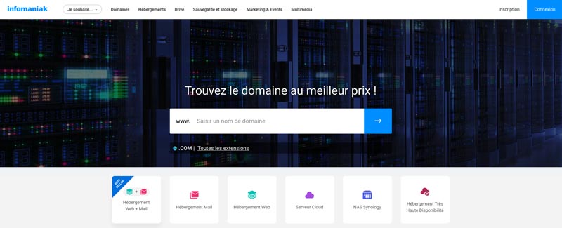Hébergeur PHP Infomaniak